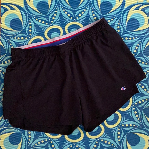Champion Black Athletic Shorts
